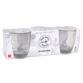 COPO 30.5 CL DIAMOND VIDRO BORMIOLI