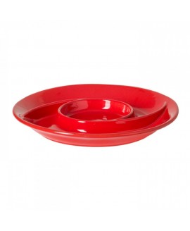 COOKHOST PRATO 33 CM CHIP AND DIP RED