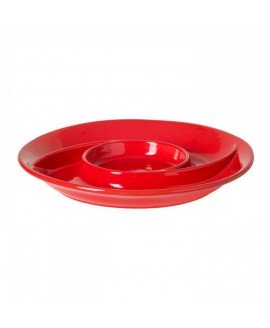 COOKHOST PRATO 33 CM CHIP AND DIP RED