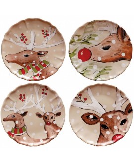 DEER FRIENDS CJ4 PRATO 27CM  LINHO