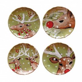 DEER FRIENDS CJ4 PRATO 21.4CM SALADA WHITE
