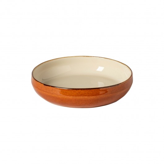 POTERIE - PRATO DE SOPA/PASTA 22 CREAM/CARAMEL