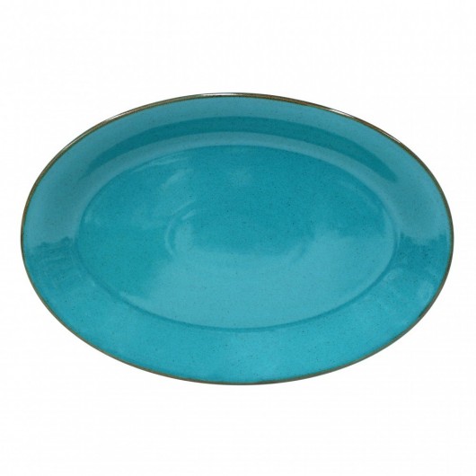 SARDEGNA  TRAVESSA 46X31CM OVAL AZUL