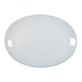 PEARL TRAVESSA 40CM OVAL BRANCO