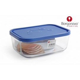 CAIXA 19X13,5X7,2CM RET VIDRO C/T PLAST IGLOO