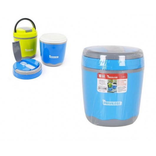 TERMO 1,5 LITROS ALTO PLASTICO PARA ALIMENTOS