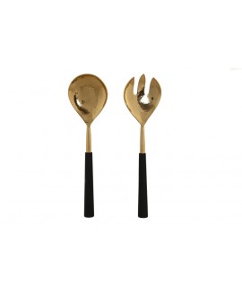 TALHERES SET 2 ACACIA OR