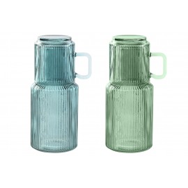 garrafa+mug vidro 1L
