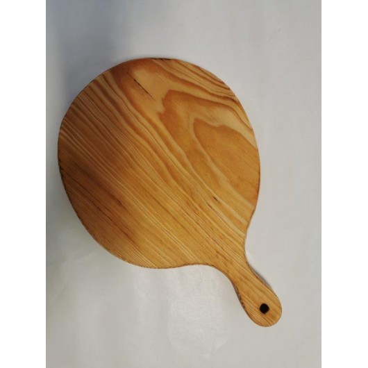 TÁBUA CIRCULAR COM PEGA 37CMx23.5 ACACIA