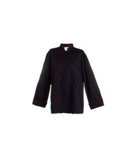 JALECA COZi C/BOTÕES MANGA COMPR PRETA TAM. M