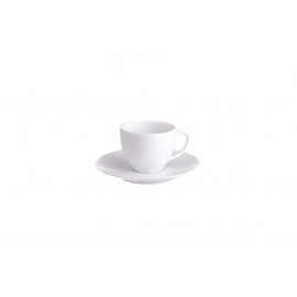 CHÁVENA 8CL +PIRES  FINA CAFÉ PORCELANA D6,3x5+D12CM 1ª/2