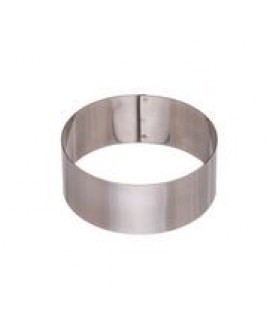 ARO 10X4 CM REDONDO INOX