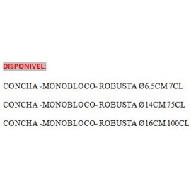CONCHA 100CL 16CM MONOBLOCO INOX PROF