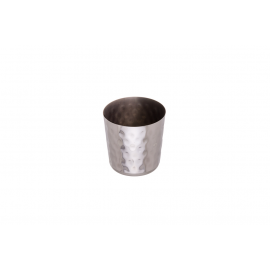 COPO SERVIR INOX MARTELADO 8.5X8.5CM