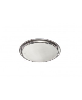 BANDEJA 30X2 REDONDA INOX