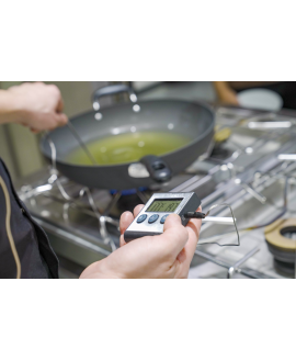 TERMOMETRO DIGITAL C/SONDA 21CM 50-300ºC