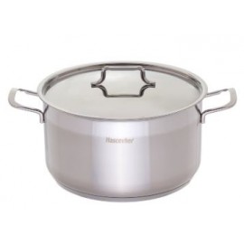 CAÇAROLA BAIXA AÇO INOX 18/10 ANETT 6,5L Ø24x14CM /4