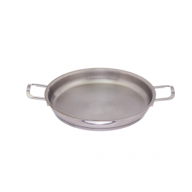 FRIGIDEIRA 26CM 18/10 C/2 ASAS INOX ANETT