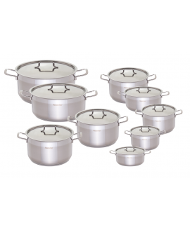 CAÇAROLA 16-1.4L BAIXA ANETT A7 AÇO INOX 18/10