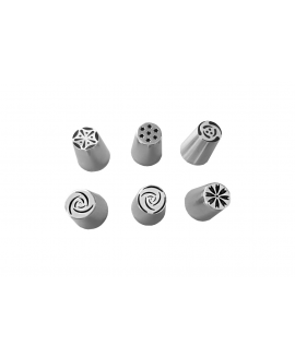 CJ6 BICOS PASTELE RUSSOS 3.5X2.5X4CM INOX