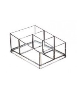 CAIXA ACRILICA P/CHÁ E PAC/AÇUCAR 19.5X14.4X8.5