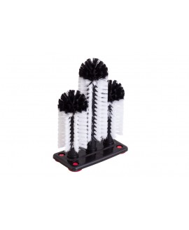 ESCOVA TRIPLA LAVAR COPOS C/BASE