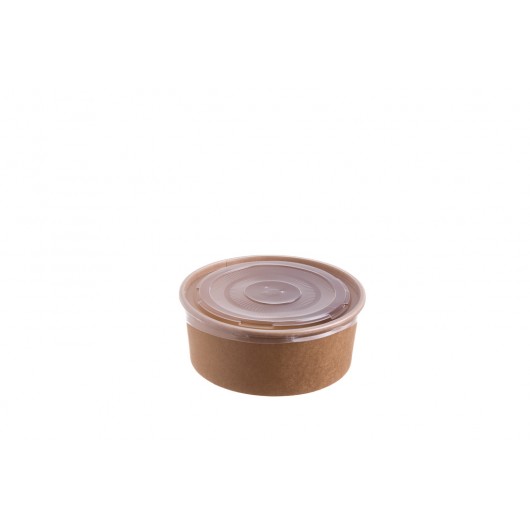 50 SALADEIRA 1090ML KRAFT C/T PP Ø16,6xØ14,8x6,4CM TW