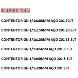 CUBA GN 1/1x150MM INOX 20.6L