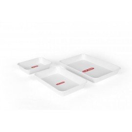 BANDEJA 2,5L FUNDA N3 35X24X4CM PP BRANCA