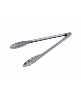 TENAZ 30CM SERVIR C/MOLA INOX 9630