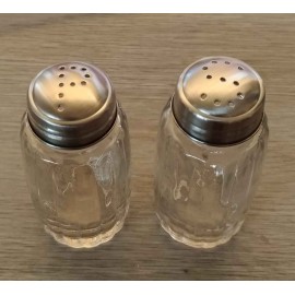 J.2P SALEIRO/PIMENTEIRO VIDRO C/TP INOX 2331B