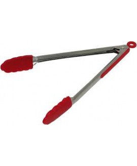 TENAZ 30CM SILICONE/INOX MOLA 9657