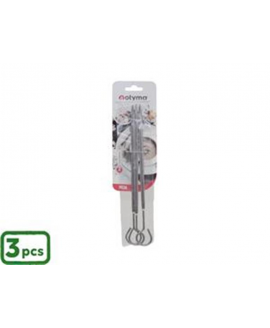BL.C/3 ESPETOS INOX 35CM
