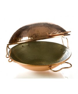 CATAPLANA 30 COBRE MARTELADO MINHO