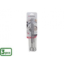BL.C/3 ESPETOS INOX 40CM