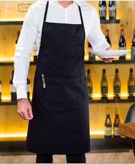 AVENTAL 75X90 C/ PEITO C/ BOLSO PRETO