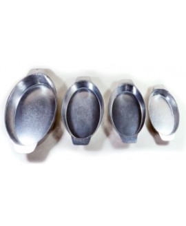 ASSADEIRA 21.5X12 CM NUM 1 CANOA ALUMINIO FUNDIDO