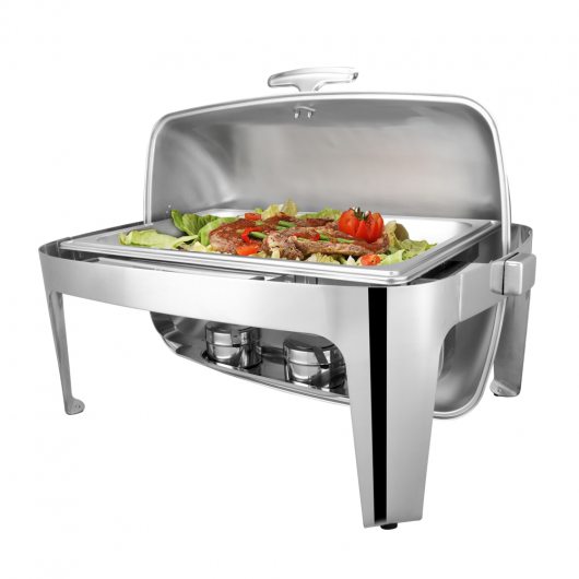 CHAFING DISH 74X50X31.5 ELITE 8.5L T/ROLL 65MMDEEP